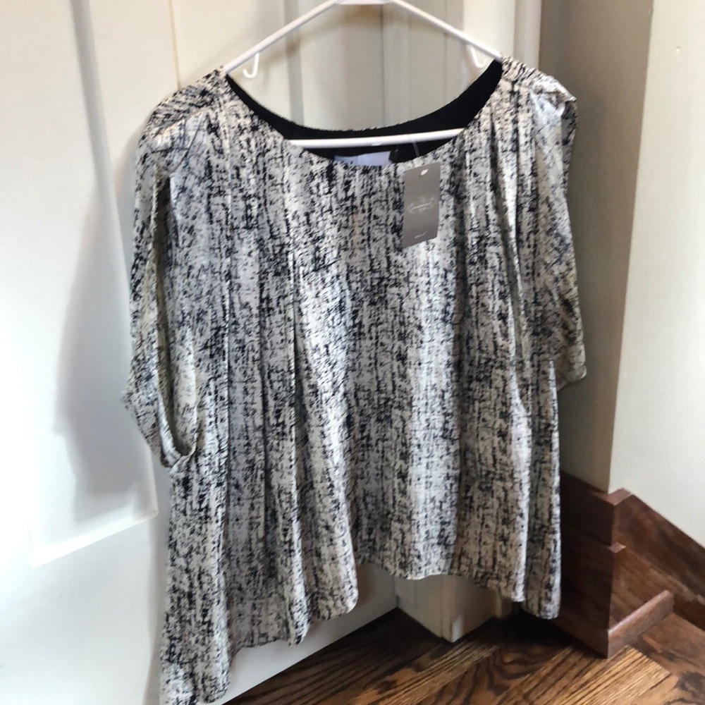 NWT Anthropologie silk blouse